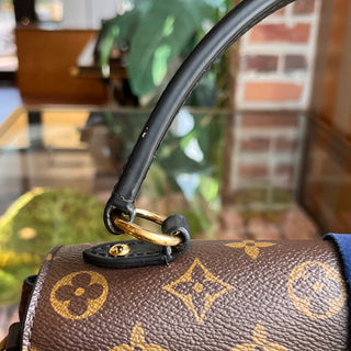 LOUIS VUITTON Georges MM Monogram Striped Canvas Satchel