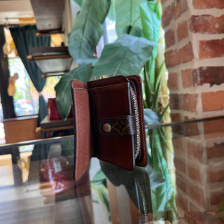 LOUIS VUITTON Portefeuille Celeste Trifold Brown Monogram Canvas Wallet