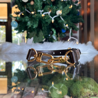 LOUIS VUITTON Brown Leather Adjustable Strap