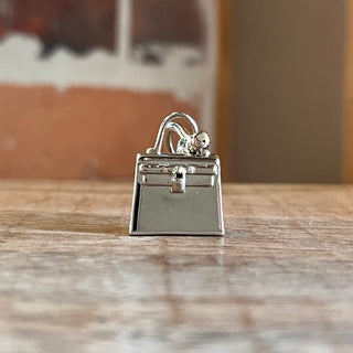 HERMES Mini Kelly Twilly Scarf Ring Charm
