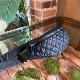 CHANEL Black Nylon Belt Bag