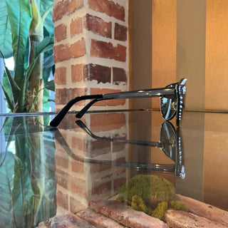 VERSACE MOD.2161 Silver Metal Aviator Sunglasses