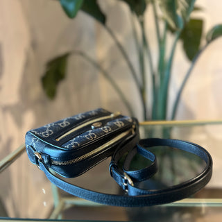 GUCCI Mini Ophidia GG Denim