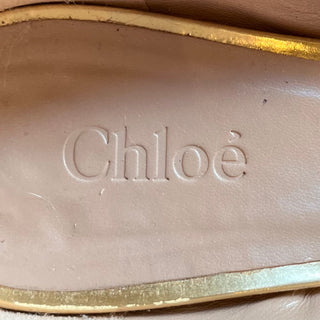 CHLOE Black Suede Ankle Strap Pumps SZ 38.5 (US 8.5)