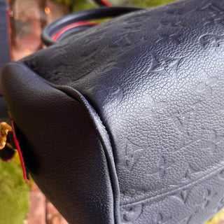 LOUIS VUITTON Speedy Bandouliere 25 Monogram Empreinte Leather Satchel Bag