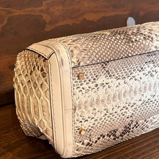 GUCCI Running Large Python GG Tote