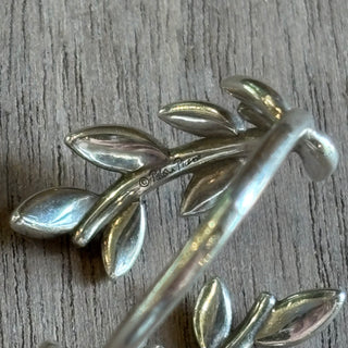 TIFFANY & CO. Olive Leaf Bypass Ring 6