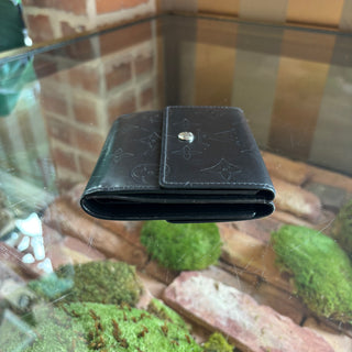 LOUIS VUITTON LV Monogram Leather Elise Wallet