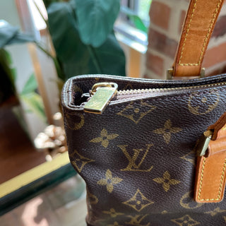 LOUIS VUITTON Piano MM Brown Monogram Canvas Tote