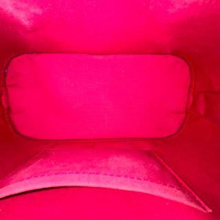 LOUIS VUITTON Red Alma Vernis BB