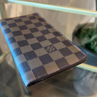 LOUIS VUITTON Damier Ebene Brazza Wallet