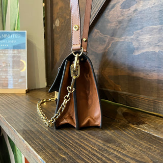 LOUIS VUITTON Dauphine MM Reverse Monogram Canvas Shoulder Bag