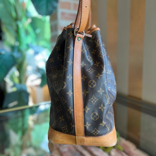 LOUIS VUITTON Noe Large Brown Monogram Canvas Bag