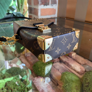 LOUIS VUITTON Camera Box Monogram Reverse Monogram Canvas Crossbody Bag