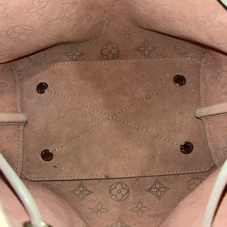 LOUIS VUITTON Bella Pink Degrade Bella Rose Mahina Leather Crossbody Bag