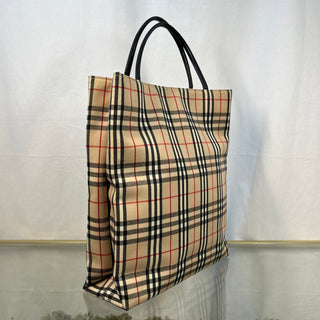 BURBERRY Vintage Check Canvas Tote