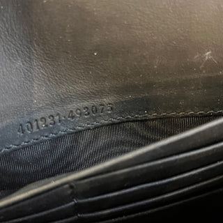 GUCCI Dionysus GG Web Canvas Wallet On Chain Crossbody