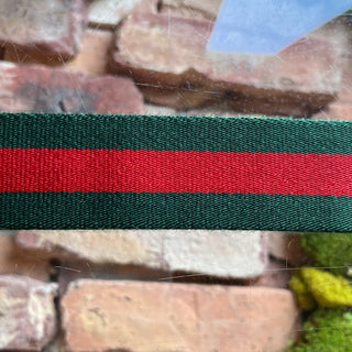 GUCCI Web Stripe Canvas Belt SZ 85/34