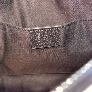 GUCCI Beige GG Monogram Canvas Belt Bag