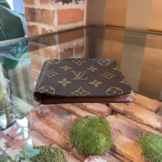LOUIS VUITTON Mens LV Monogram Brown Coated Canvas Bifold Wallet