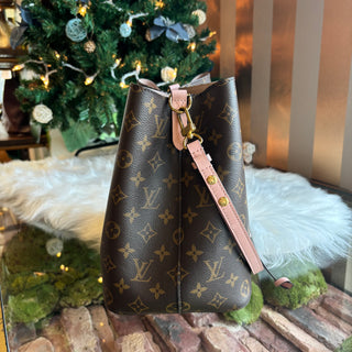 LOUIS VUITTON NeoNoe Damier Ebene Rose Poudre