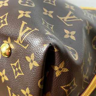 LOUIS VUITTON CarryAll MM Brown Monogram Hobo Bag