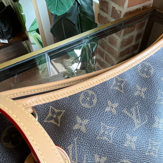 LOUIS VUITTON CarryAll East West Brown Monogram Canvas Shoulder Bag