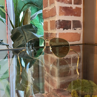 GUCCI GG1481S Gold-Tone Metal Aviator Sunglasses