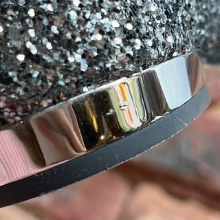 MIU MIU Silver Sequin Flats SZ 36 (US 6)