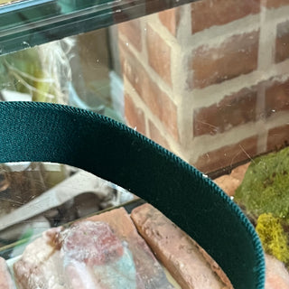 GUCCI Green Red Web Stripe Elastic Torchon Buckle Belt SZ60/24