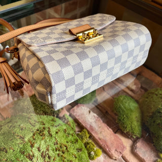 LOUIS VUITTON Croisette Damier Azur Canvas Top Handle
