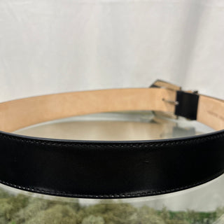 VERSACE Heritage Leather Black Belt 90/36