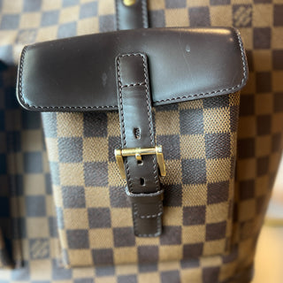 LOUIS VUITTON Damier Ebene Manoque GM