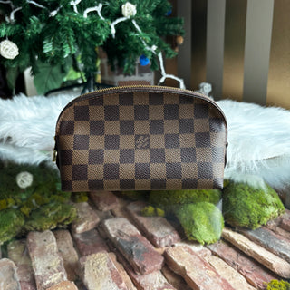 LOUIS VUITTON Damier Ebene Cosmetic Pouch