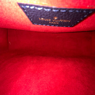 LOUIS VUITTON Navy Empreinte Vavin Marine Rouge Shoulder Bag