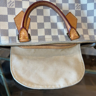 LOUIS VUITTON Speedy 35 Damier Azur