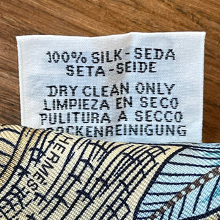 HERMES Tree Of Song Silk Twilly