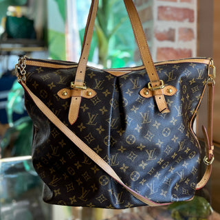 LOUIS VUITTON Palermo GM Brown Monogram Canvas Tote Bag