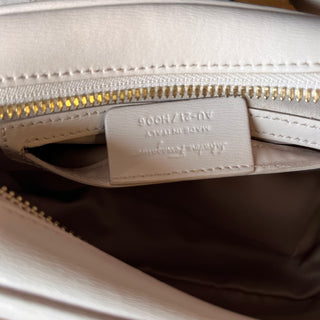 SALVATORE FERRAGAMO Gancio City Light Pink Double Zip Crossbody