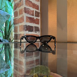 CELINE CL40019I Black Acetate Cat Eye Sunglasses