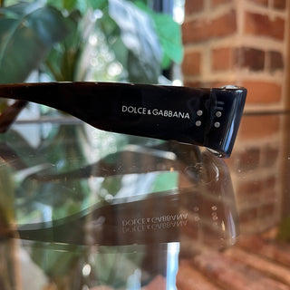 DOLCE & GABBANA DG7375 Dark Brown Sunglasses