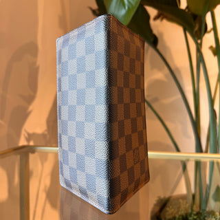 LOUIS VUITTON Damier Ebene Brazza Wallet