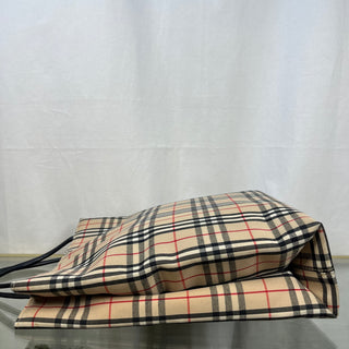 BURBERRY Vintage Check Canvas Tote