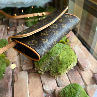 LOUIS VUITTON Twin PM Monogram Canvas Crossbody Bag
