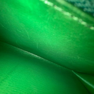 LOUIS VUITTON Vintage Borneo Green Epi Leather Sarah Wallet