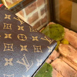 LOUIS VUITTON Saint Michel Coquelicot Monogram Canvas Shoulder Bag