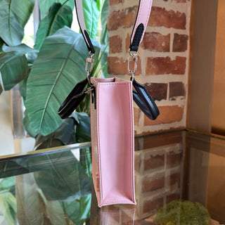 LOUIS VUITTON Sac Plat Petite Pink Epi Leather Tote Bag