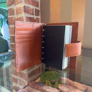 GUCCI Guccissima Small Brown Leather Agenda