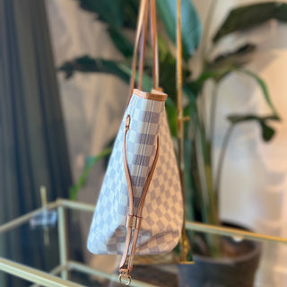 LOUIS VUITTON Damier Azur Neverfull MM