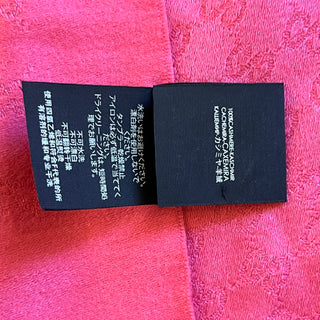 GUCCI Hot Pink GG Cashmere Scarf